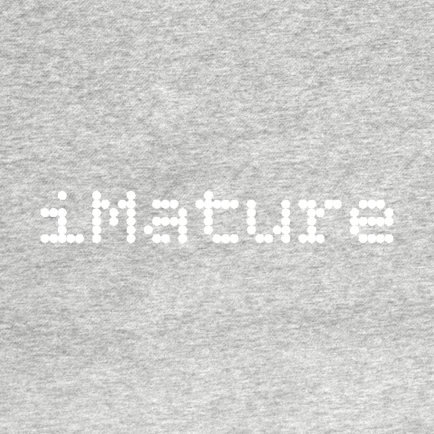 iMature Wordmark Light Dots by lvrdesign